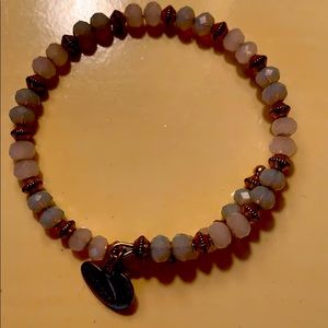 Gently used, ALEX AND ANI - Pink & Gold bracelet💖